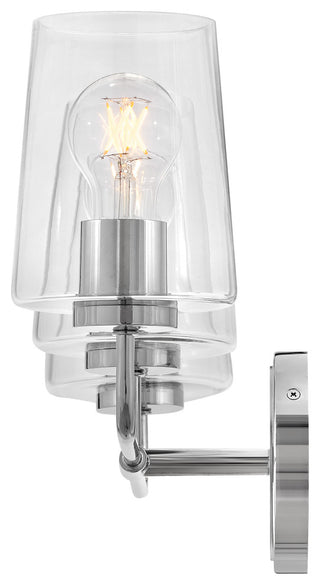 Lark Kline Medium Three Light Vanity, Chrome