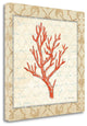 24" Fancy Underwater Coral Giclee Wrap Canvas Wall Art