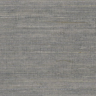 Decorator, Grasscloth Texture Wallpaper Gray Roll