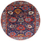 Ahgly Company Indoor Round Mid-Century Modern Area Rugs, 7' Round