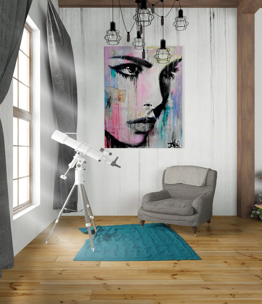 Epic Graffiti "Tempest" by Loui Jover, Giclee Canvas Wall Art, 26"x30"