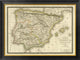 "Espagne ancienne, 1827" Framed Canvas Giclee by Adrien Hubert Brue, 34"x26"