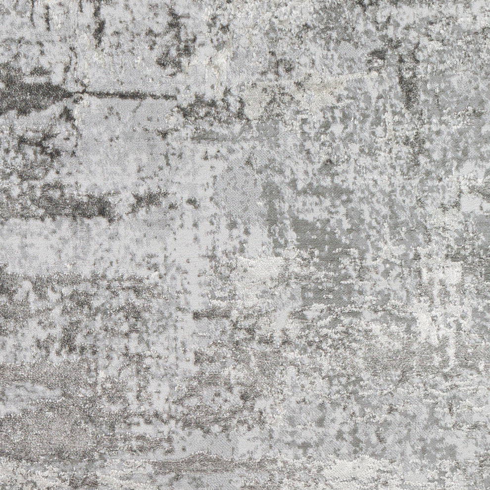 Surya Enfield ENF-2312 Machine Woven Area Rug, Charcoal, 8'10" x 12'