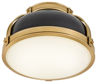 Hinkley Barton Medium Flush Mount, Black