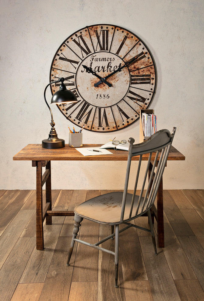 Farmers Market Oversized Wall Clock