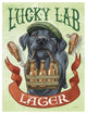 "Beer Dogs V" Digital Paper Print by Mary Urban, 14"x18"