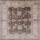 Ahgly Company Indoor Square Mid-Century Modern Area Rugs, 4' Square
