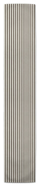 Brown Fabric Stripes 16x90 Cotton Twill Runner