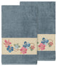 Caroline 2 Piece Embellished Bath Towel Set