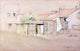 Paul Cezanne Cottages, 18"x27" Wall Decal