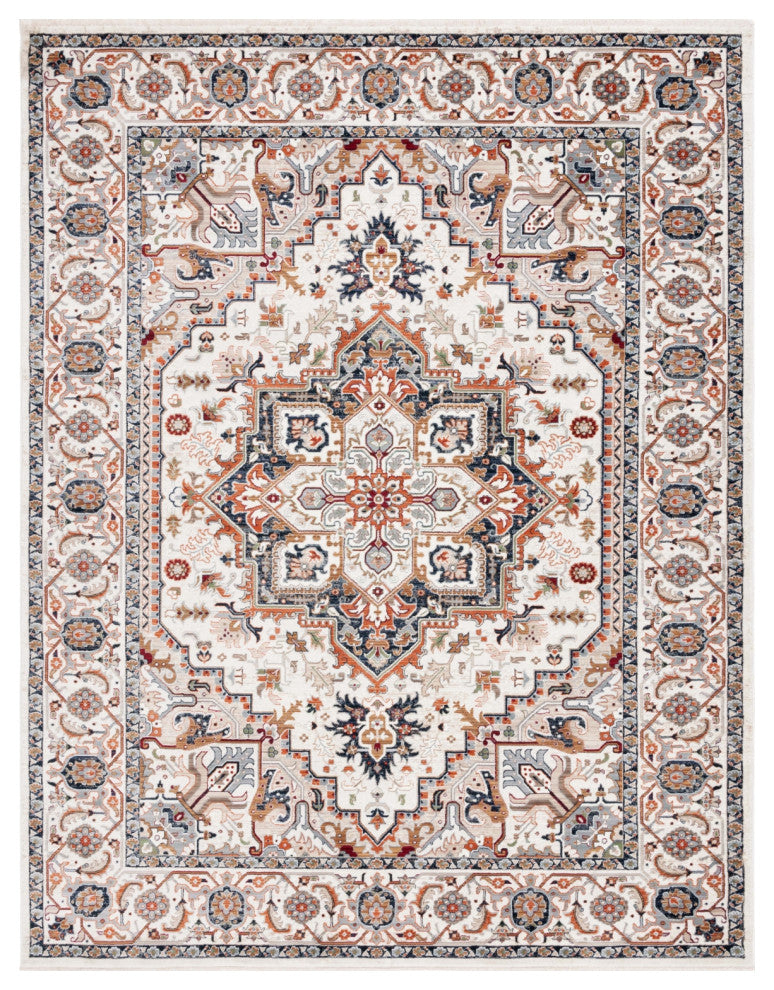 Lauren Ralph Lauren Collection Atwood LRL1119 Rug, Ivory/Beige Red, 9'x13'