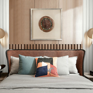 Nanya Wood and Stone Shadow Box Wall Decor