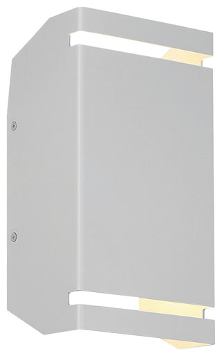 La Vida Bi-Directional Tall Outdoor LED Wall Mount, Satin