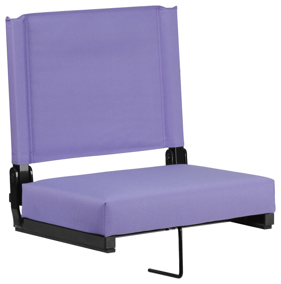Folding Tables and Chairs, "Carletta" Portable Lounge Chair, Purple