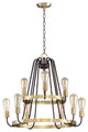 Maxim Haven Nine Light Chandelier 11737OIAB