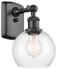 Innovations 516-1W-BK-G122-6 1 Light 6" Sconce, Matte Black