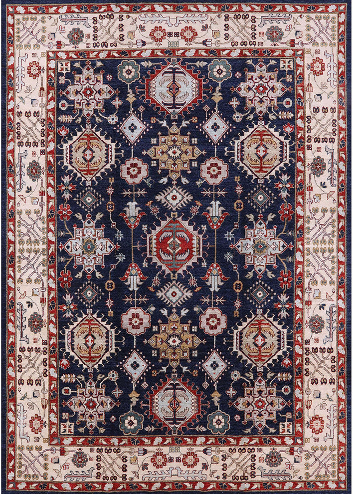 Ahgly Company Indoor Rectangle Mid-Century Modern Area Rugs, 8' x 10'
