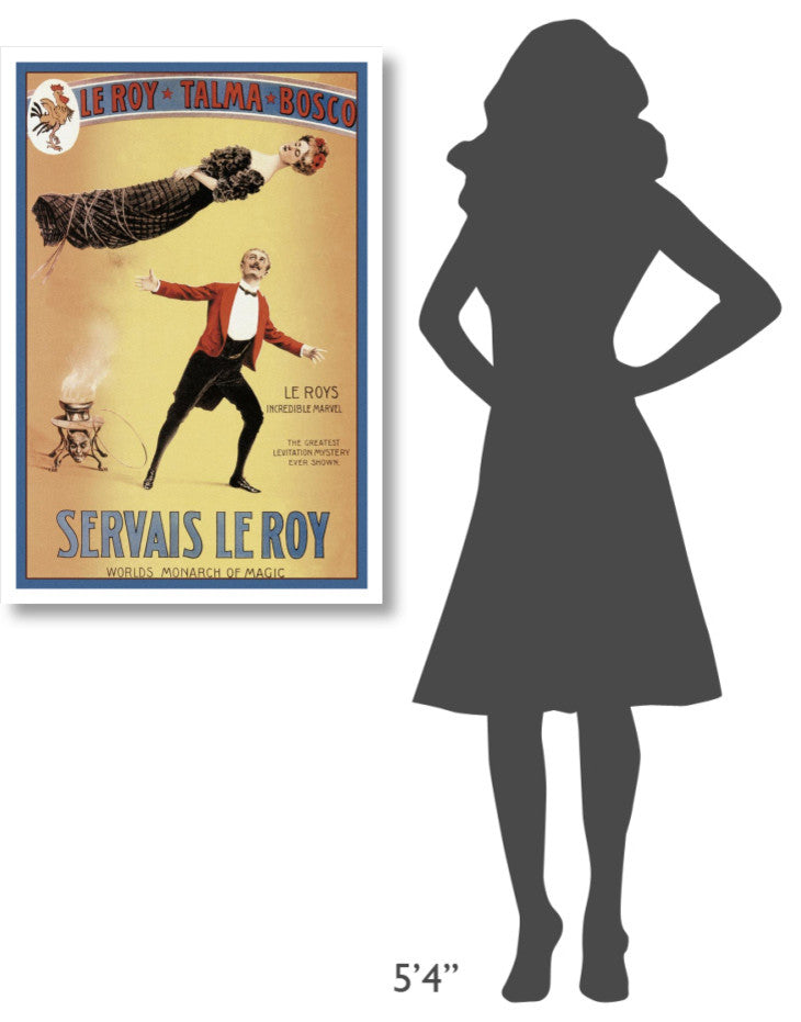 "Magicians: Servais LeRoy: World's Monarch of Magic" Print, 26"x38"