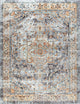 Kinsley Traditional Oriental Blue Rectangle Area Rug, 10'6"x14'6"