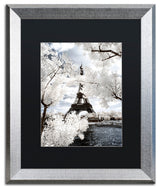 Philippe Hugonnard 'Another Look at Paris IV', Silver Frame, Black Mat, 20x16