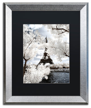 Philippe Hugonnard 'Another Look at Paris IV', Silver Frame, Black Mat, 20x16