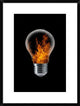 "The 4 Elements I" Framed Digital Print by Stefan Eisele, 22x30"