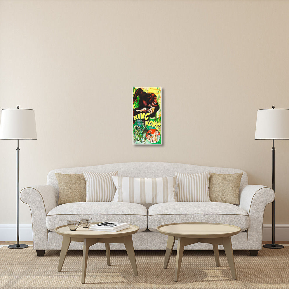 "King Kong" Stretched Canvas Giclee by Hollywood Photo Archive, 15x30"