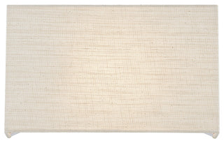 ADA 12-inch Rectangle Fabric Wall Sconce
