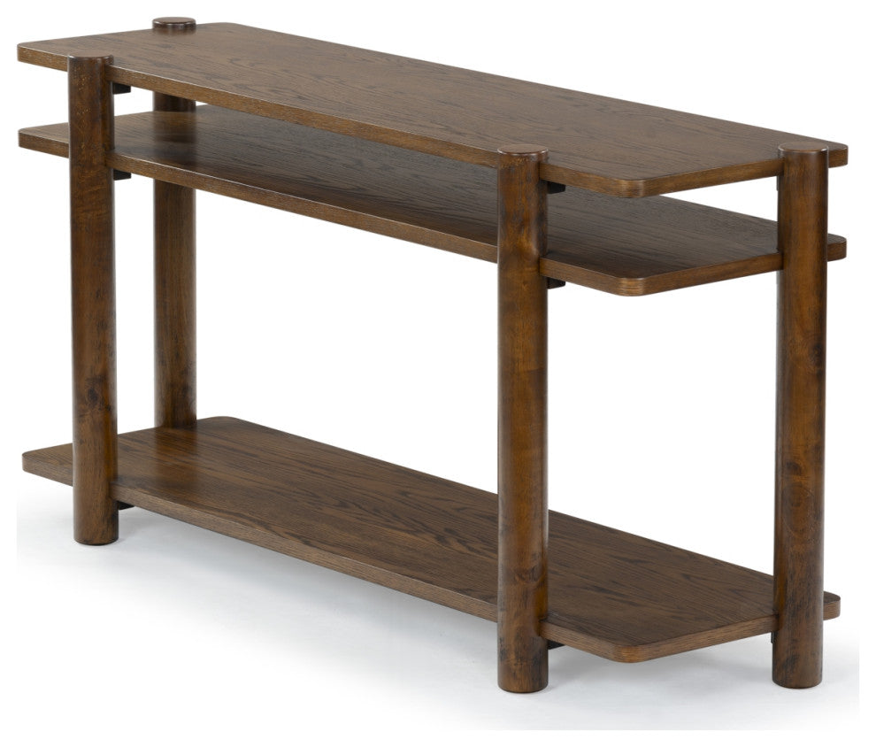 Safavieh Couture Edisyn Wood Console Table, Medium Oak