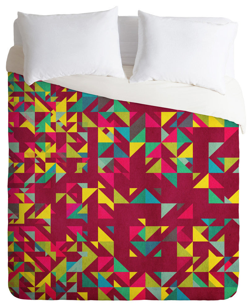 Deny Designs Arcturus Chaos 3 Duvet Cover - Lightweight