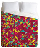 Deny Designs Arcturus Chaos 3 Duvet Cover - Lightweight