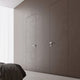Invisible Solid Hidden Door with Handle | Planum 0010 24x80 Left-hand Outswing