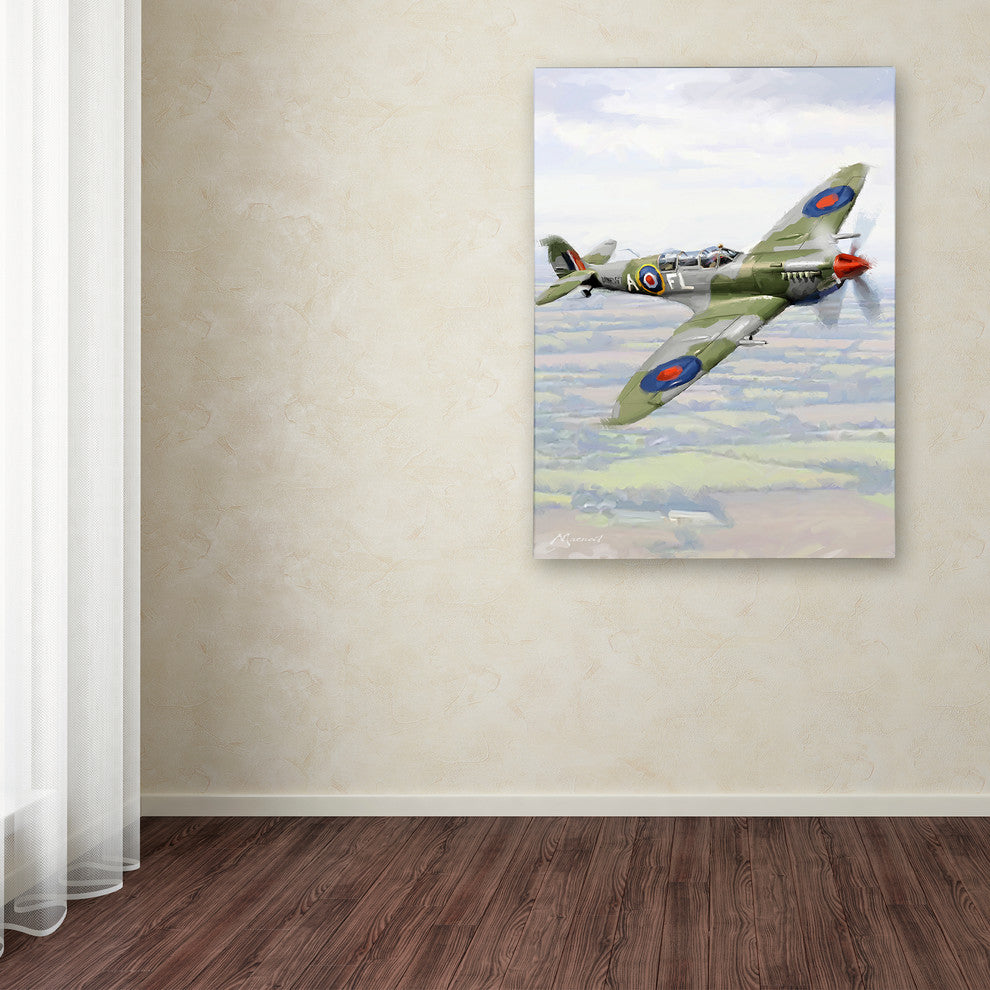 The Macneil Studio 'Spitfire' Canvas Art, 47"x35"