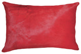 Torino Cowhide Pillow, Firecracker, 12"x20"