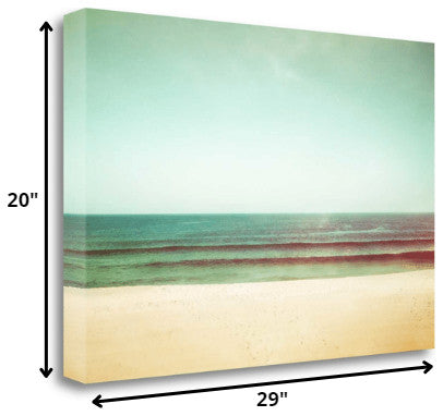 29" Serene Bridge on a Lake Giclee Wrap Canvas Wall Art