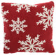 Mina Victory TL902 Throw Pillow, Red, 20" X 20"