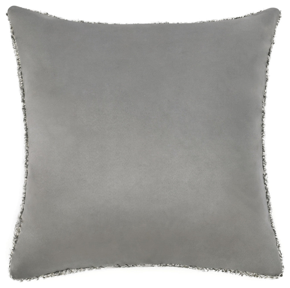 Shades Recycled Fabric Fabric Throw Pillow by Kosas Home, Gray, 22x22