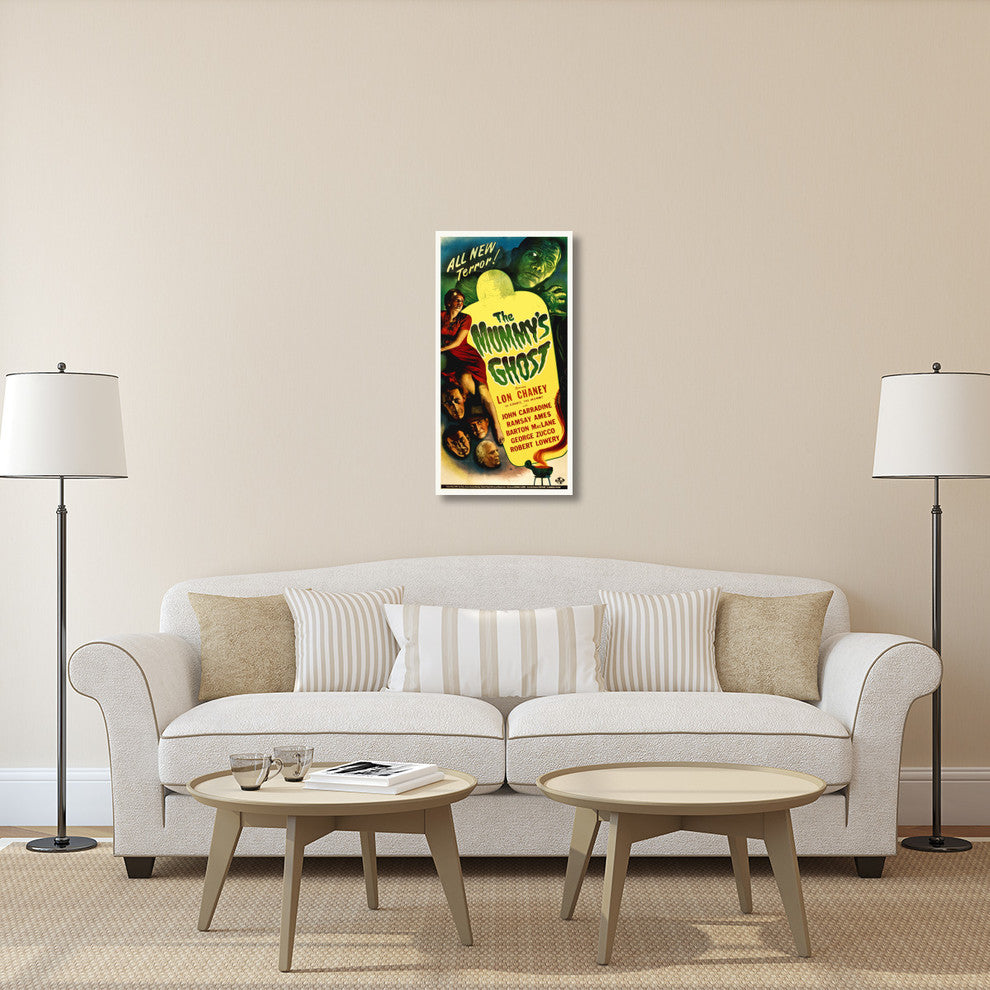 "The Mummy's Ghost" Stretched Canvas Giclee by Hollywood Photo Archive, 21x40"