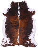 Brindle Natural Cowhide Rug 7' 4" X 6' 1" C2374