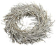 Rattan 24" Wreath, White