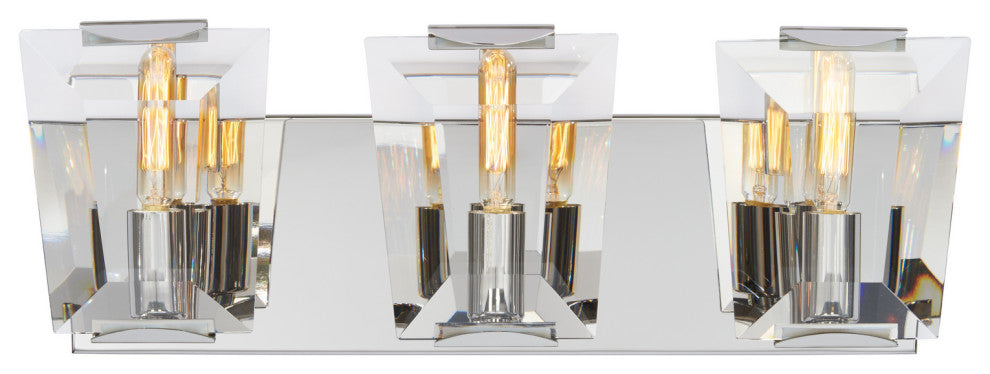 Minka Metropolitan, N2983-613, Castle Aurora, 3-Light Bath