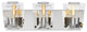 Minka Metropolitan, N2983-613, Castle Aurora, 3-Light Bath