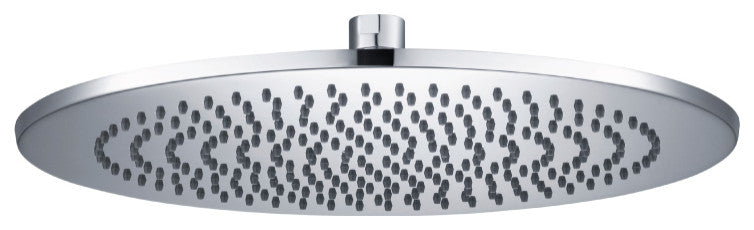 Isenberg HSB.12R - 12" Solid Brass Rain Showerhead - Round, Chrome