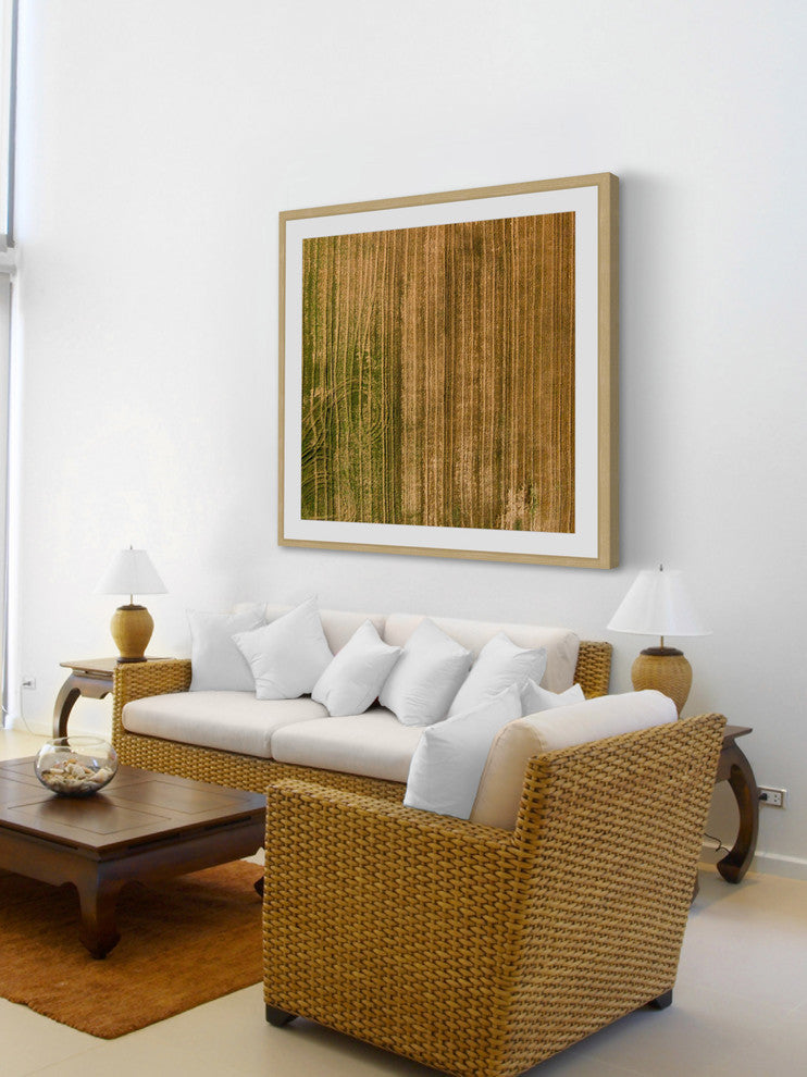 "Crop Trails" Framed Print by Karolis Janulis