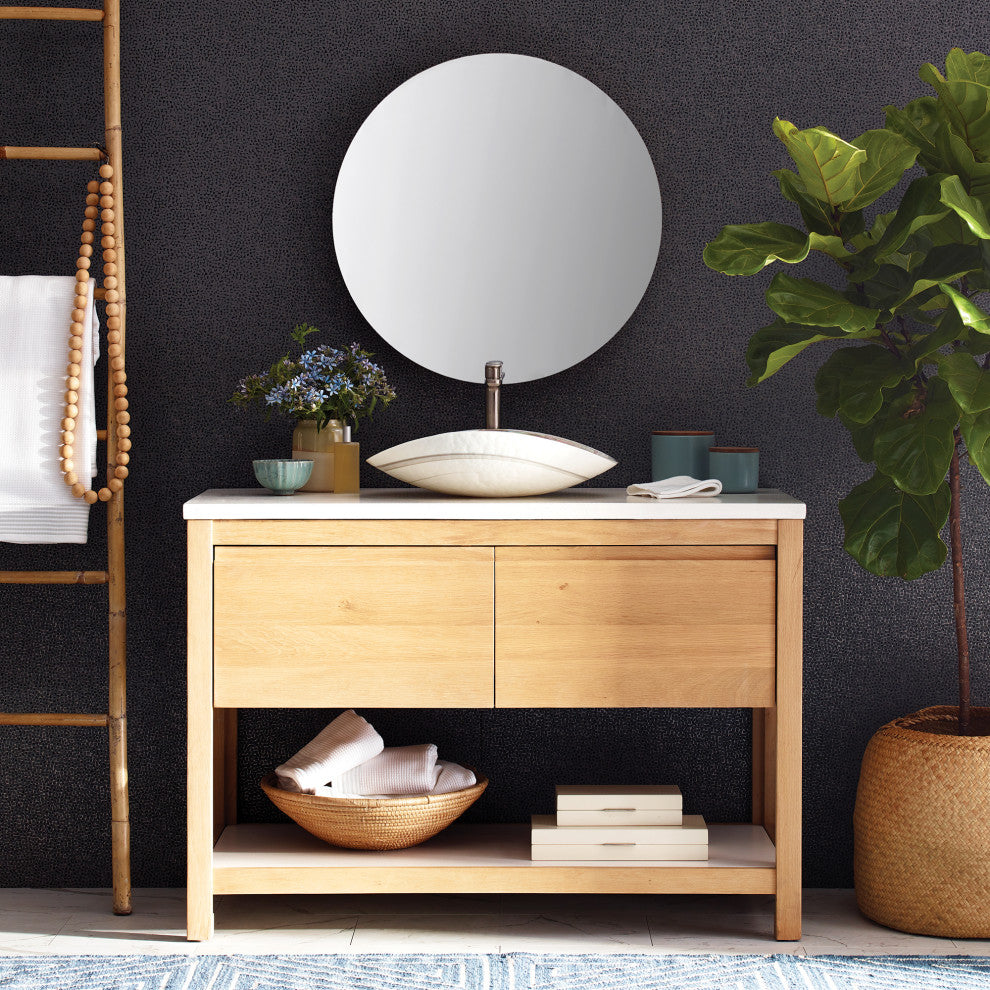 Solace 22" Mirror in Sunrise Oak