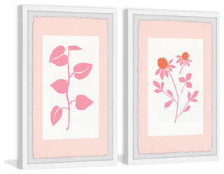 Young Plants Diptych, 2-Piece Set, 30x45 Panels