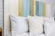 Handcrafted Headboard, Leaner Style, Sunrise Mix, Queen