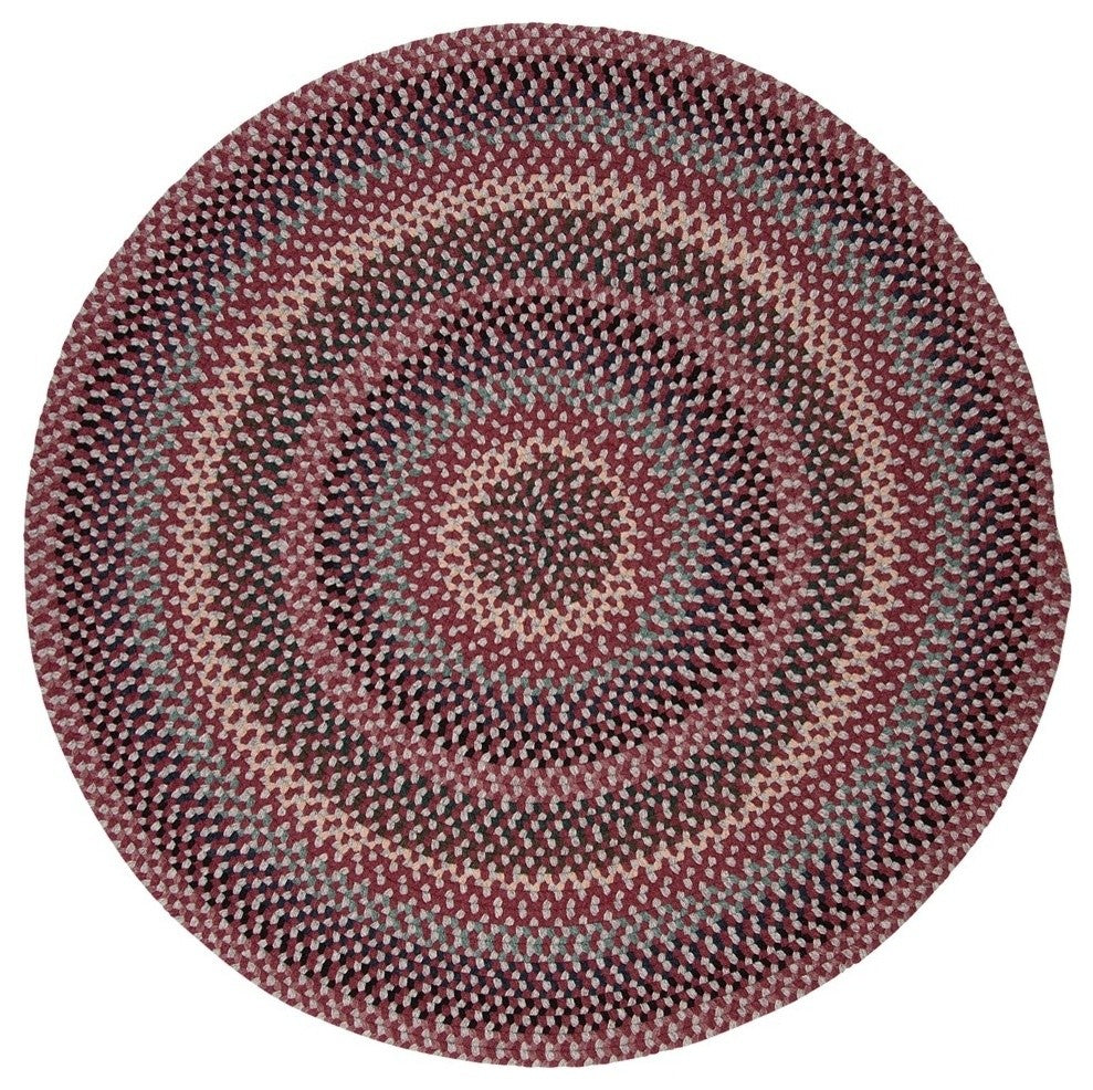 Boston Common BC72 Brick Marketplace Traditional Area Rug, Round 10'x10'