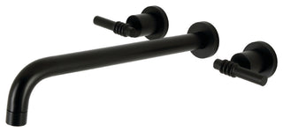 KS8040ML Wall Mount Tub Faucet, Matte Black