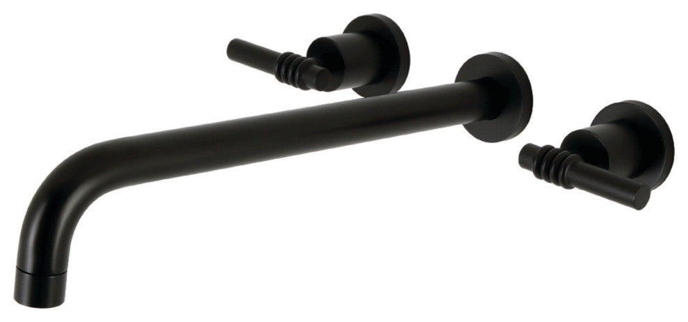 KS8040ML Wall Mount Tub Faucet, Matte Black